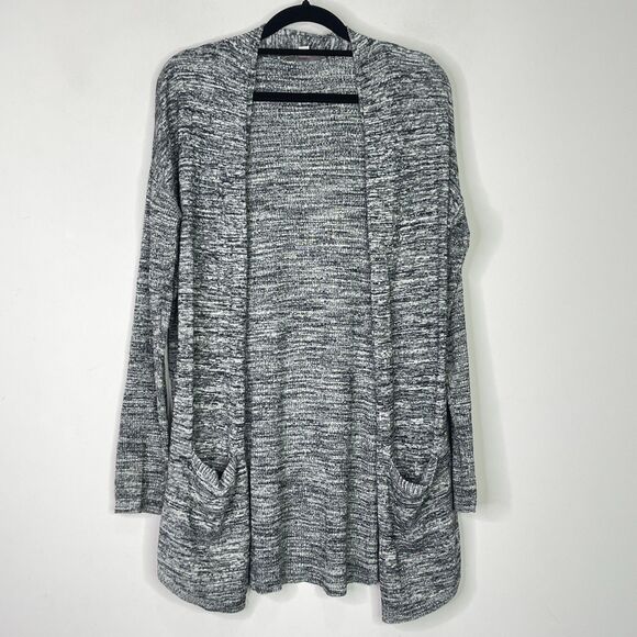 LOFT Sweaters - LOFT Knit Pocket Open Front Cardigan Women's Size XS